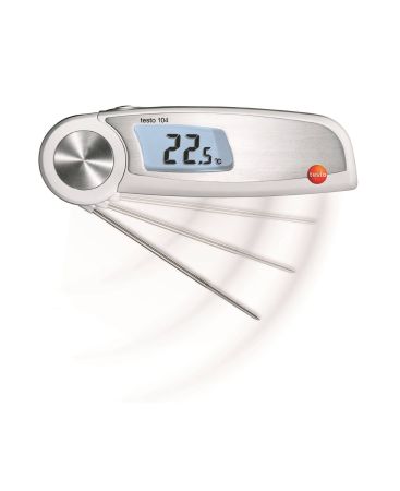 05630104 | Thermomètre de pénétration repliable étanche Testo 104 