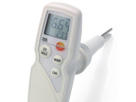 05632051 | Set d'appareil de mesure du pH et de la température Testo 205 Basic 