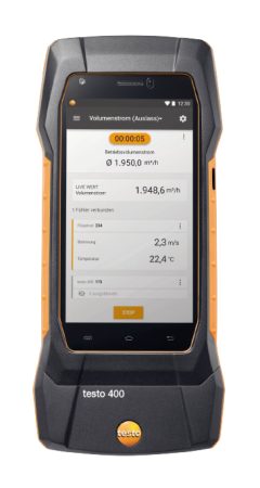 0560040001 | Appareil de mesure de vitesse d'air et d'IAQ universel Testo 400 