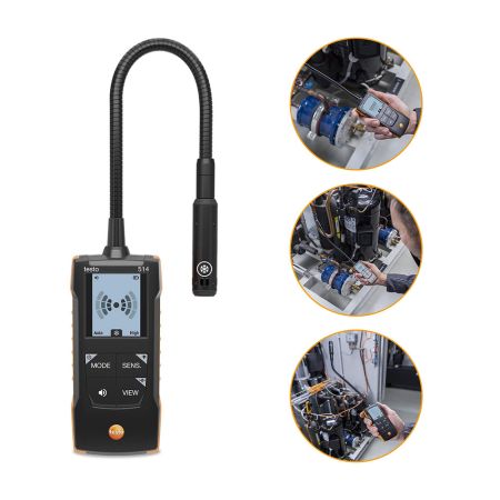 05630514 | testo 514, Détecteur de fluides frigorigènes, R290, H2, compatible A3 et A2L 