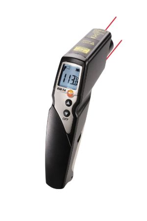 05608314 | Thermomètre infra rouge 830-T4 pour mesures de 50 à 500 °C laser 2 points optique 30:1 