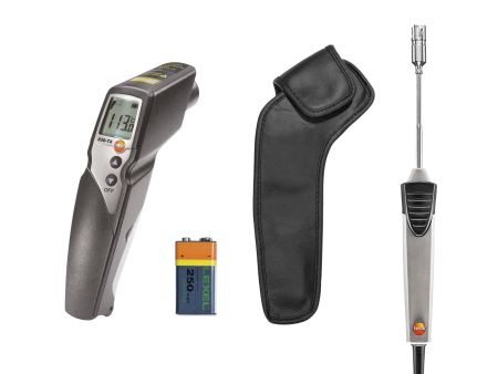05638314 | testo 830-T4 set - Thermomètre infrarouge (optique 30:1) et sonde de contact 