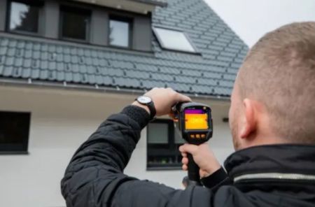 05638836 | Caméra thermique Testo 883-2, KIT, accu supplémentaire et station de charge, objectif 42°x32° + téléobj. 12°x9°