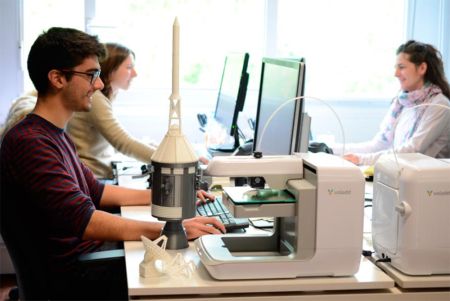 TUMVOLADD | Imprimante 3D Tumaker Voladd incluant cartouche de démarrage PLA Blanc 