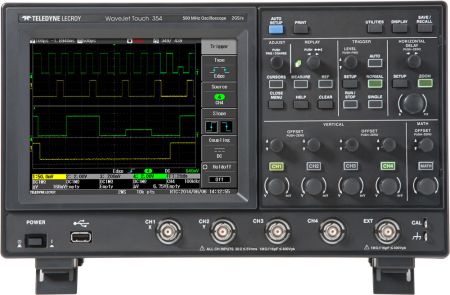 WJ354T | Oscilloscope numérique 4 voies 500 MHz, 1 Géch/s, 2 500 000 points 
