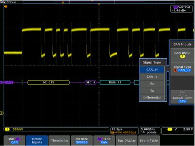 DPO2AUTO | MODULE AUTOMOBILE D'ANALYSE ET DE DECLENCHEMENT CAN/LIN POUR SERIE DPO/MSO2000 