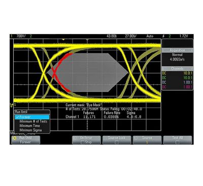 DSOX3MASK | Tests de masques pour les oscilloscopes des séries DSOX / MSOX 3000 