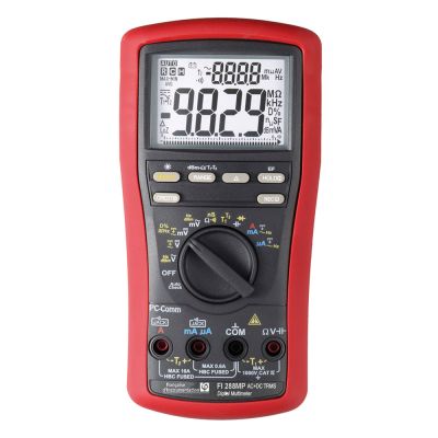 FI288MP | Multimètre numérique portable TRMS AC+DC, 10 000 points, avec fonction AutoCheck 