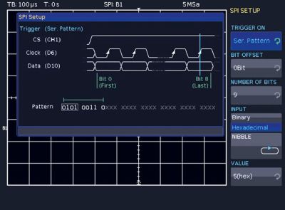 HOO10 | Licence de décodage I²C / SPI / UART / RS-232 pour voies analogiques et numériques 