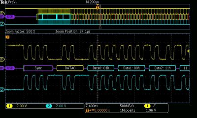 Oscilloscopes mixtes domaines Série MDO3000 et MDO4000B