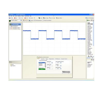 SIGEXPTE | Logiciel d'analyse avancées National Instruments pour oscilloscopes Tektronix 