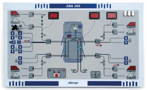 ADA-306 | Pupitre d'&eacute;tude des bus multipl&eacute;x&eacute;s CAN / LIN 