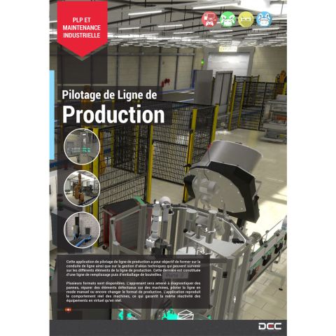 DEC-RV-PROD | Formation en r&eacute;alit&eacute; virtuelle au pilotage des lignes de production 
