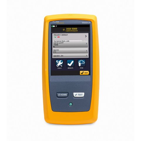 DSX2-5000 | Outil de certification de c&acirc;bles en cuivre RJ45, 1 GHz, jusqu'&agrave; CAT 7a, plateforme Versiv 2