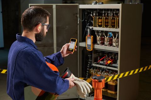 Oscilloscope num&eacute;rique portable Fluke Scopemeter 120B