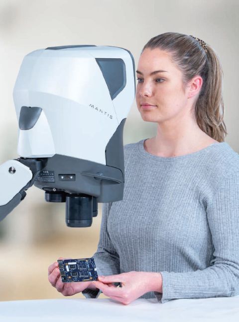 MANTIS-SERIE | Microscope st&eacute;r&eacute;oscopique ergonomique 