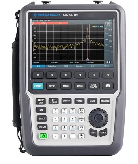 ZPH-COM2 | Analyseur de spectre portable 2 MHz &agrave; 3 GHz avec analyseur c&acirc;ble + antenne 1 param&egrave;tre+B4 B22+K1+K15+K16+K7+K9+K19+K29