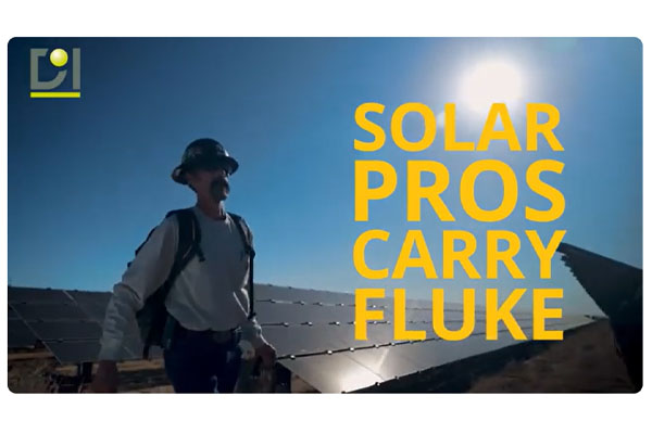 Le testeur Fluke SMFT-1000 pour les professionnels du phovoltaïque 